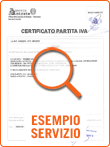 Esempio certificato attribuzione partita iva
