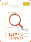 Esempio certificato esistenza in vita